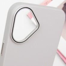 Чехол SGP PC+Leather with MagSafe для Apple iPhone 16 Plus (6.7") – Серый