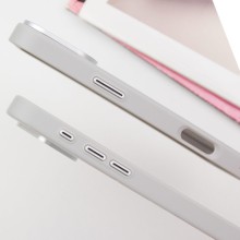 Чехол SGP PC+Leather with MagSafe для Apple iPhone 16 Plus (6.7") – Серый