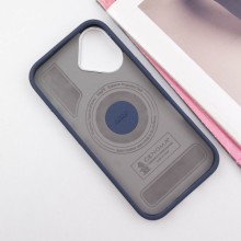 Чехол SGP PC+Leather with MagSafe для Apple iPhone 16 Plus (6.7") – Голубой