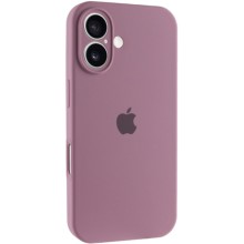 Чехол Silicone Case Full Camera Protective (AA) для Apple iPhone 16 Plus (6.7") – Лиловый