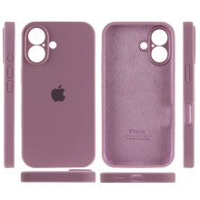 Чехол Silicone Case Full Camera Protective (AA) для Apple iPhone 16 Plus (6.7") – Лиловый