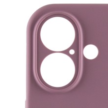 Чехол Silicone Case Full Camera Protective (AA) для Apple iPhone 16 Plus (6.7") – Лиловый