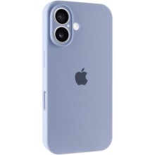 Чехол Silicone Case Full Camera Protective (AA) для Apple iPhone 16 Plus (6.7") – Голубой