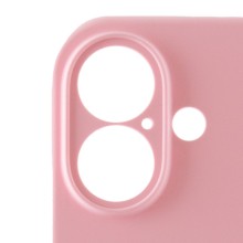 Чехол Silicone Case Full Camera Protective (AA) для Apple iPhone 16 Plus (6.7") – Розовый