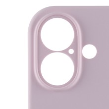 Чехол Silicone Case Full Camera Protective (AA) для Apple iPhone 16 Plus (6.7") – Розовый
