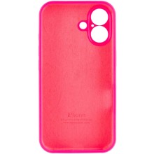 Чехол Silicone Case Full Camera Protective (AA) для Apple iPhone 16 Plus (6.7") – Розовый