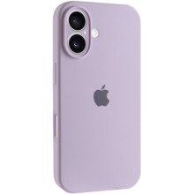 Чехол Silicone Case Full Camera Protective (AA) для Apple iPhone 16 Plus (6.7") – Сиреневый