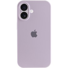 Чехол Silicone Case Full Camera Protective (AA) для Apple iPhone 16 Plus (6.7") – Сиреневый