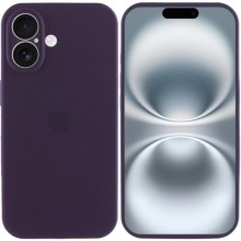 Чехол Silicone Case Full Camera Protective (AA) для Apple iPhone 16 Plus (6.7") – Фиолетовый