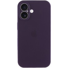 Чехол Silicone Case Full Camera Protective (AA) для Apple iPhone 16 Plus (6.7") – Фиолетовый