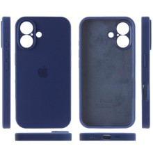 Чехол Silicone Case Full Camera Protective (AA) для Apple iPhone 16 Plus (6.7") – Синий
