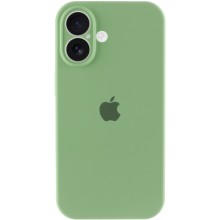 Чехол Silicone Case Full Camera Protective (AA) для Apple iPhone 16 Plus (6.7") – Мятный