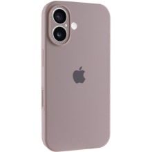 Чехол Silicone Case Full Camera Protective (AA) для Apple iPhone 16 Plus (6.7") – Серый