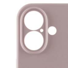 Чехол Silicone Case Full Camera Protective (AA) для Apple iPhone 16 Plus (6.7") – Серый