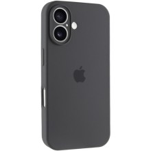 Чехол Silicone Case Full Camera Protective (AA) для Apple iPhone 16 Plus (6.7") – Серый