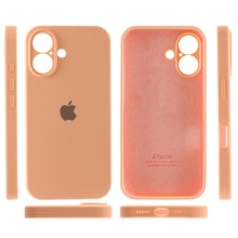 Чехол Silicone Case Full Camera Protective (AA) для Apple iPhone 16 Plus (6.7") – Оранжевый