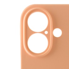 Чехол Silicone Case Full Camera Protective (AA) для Apple iPhone 16 Plus (6.7") – Оранжевый