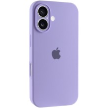 Чехол Silicone Case Full Camera Protective (AA) для Apple iPhone 16 Plus (6.7") – Сиреневый
