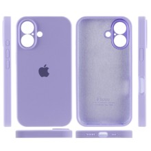 Чехол Silicone Case Full Camera Protective (AA) для Apple iPhone 16 Plus (6.7") – Сиреневый