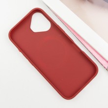TPU чехол Bonbon Metal Style with MagSafe для Apple iPhone 16 Plus (6.7") – Красный