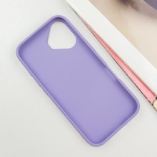 TPU чехол Bonbon Metal Style with MagSafe для Apple iPhone 16 Plus (6.7") – Сиреневый