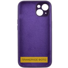 Чехол Silicone Case Full Protective (AA) NO LOGO для Apple iPhone 16 Plus (6.7") – Фиолетовый