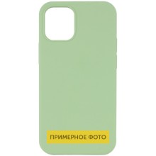 Чехол Silicone Case Full Protective (AA) NO LOGO для Apple iPhone 16 Plus (6.7") – Мятный