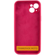 Чехол Silicone Case Full Protective (AA) NO LOGO для Apple iPhone 16 Plus (6.7") – Красный