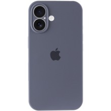 Чохол Silicone Case Full Camera Protective (AA) для Apple iPhone 16 Plus (6.7") – Сірий