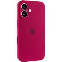 Чохол Silicone Case Full Camera Protective (AA) для Apple iPhone 16 Plus (6.7") – Червоний