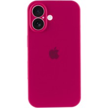 Чохол Silicone Case Full Camera Protective (AA) для Apple iPhone 16 Plus (6.7") – Червоний