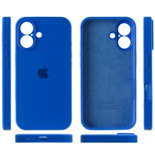 Чохол Silicone Case Full Camera Protective (AA) для Apple iPhone 16 Plus (6.7") – Синій