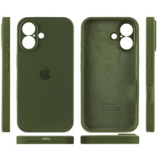 Чохол Silicone Case Full Camera Protective (AA) для Apple iPhone 16 Plus (6.7") – Зелений