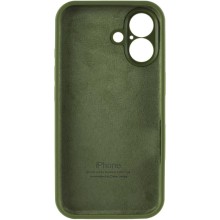 Чохол Silicone Case Full Camera Protective (AA) для Apple iPhone 16 Plus (6.7") – Зелений