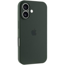 Чохол Silicone Case Full Camera Protective (AA) для Apple iPhone 16 Plus (6.7") – Зелений