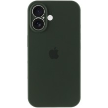 Чохол Silicone Case Full Camera Protective (AA) для Apple iPhone 16 Plus (6.7") – Зелений