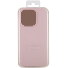 Чехол Silicone Case Full Protective (AA) NO LOGO для Apple iPhone 16 Plus (6.7") – Розовый