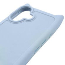 Чехол TPU GETMAN Cat with straps для Apple iPhone 16 Plus (6.7") – Голубой