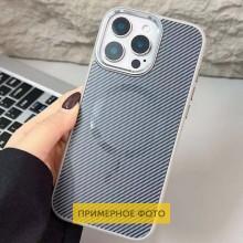 Чохол TPU+PC Carbon Mirage with MagSafe для Apple iPhone 16 Plus (6.7") – Сірий