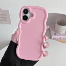 Чохол TPU Ripple для Apple iPhone 16 Plus (6.7") – Рожевий