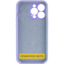 Чехол Silicone Case Full Camera Protective (AA) NO LOGO для Apple iPhone 16 Plus (6.7") – Сиреневый