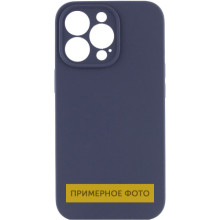 Чехол Silicone Case Full Camera Protective (AA) NO LOGO для Apple iPhone 16 Plus (6.7") – Темно-синий