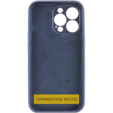 Чехол Silicone Case Full Camera Protective (AA) NO LOGO для Apple iPhone 16 Plus (6.7") – Темно-синий