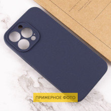 Чехол Silicone Case Full Camera Protective (AA) NO LOGO для Apple iPhone 16 Plus (6.7") – Темно-синий