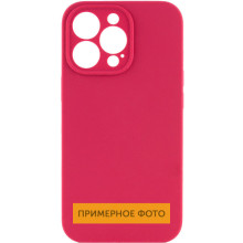 Чехол Silicone Case Full Camera Protective (AA) NO LOGO для Apple iPhone 16 Plus (6.7") – Красный
