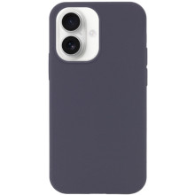 Чехол Silicone Case Full Protective (AA) NO LOGO для Apple iPhone 16 Plus (6.7") – Серый