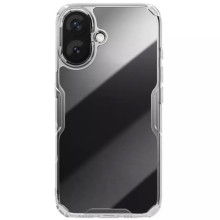 TPU чехол Nillkin Nature Pro Series для Apple iPhone 16 Plus (6.7") – Прозрачный