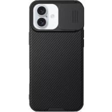 Карбонова накладка Nillkin CamShield Pro для Apple iPhone 16 Plus (6.7")