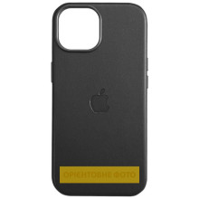 Шкіряний чохол Leather Case (AAA) with MagSafe and Animation для Apple iPhone 16 Plus (6.7")
