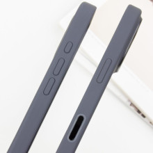 Чохол Silicone case (AAA) with Magsafe and Animation (button) для Apple iPhone 16 Plus (6.7") – Чорний